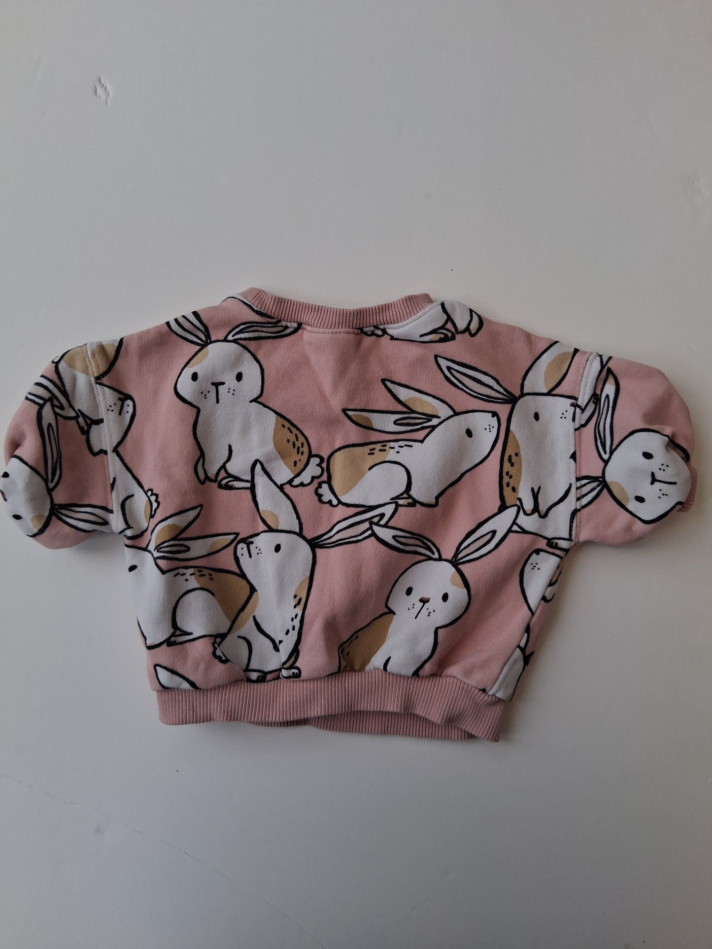 Short sleeve Rabbit Sweatshirt - 3-6 Months - Next