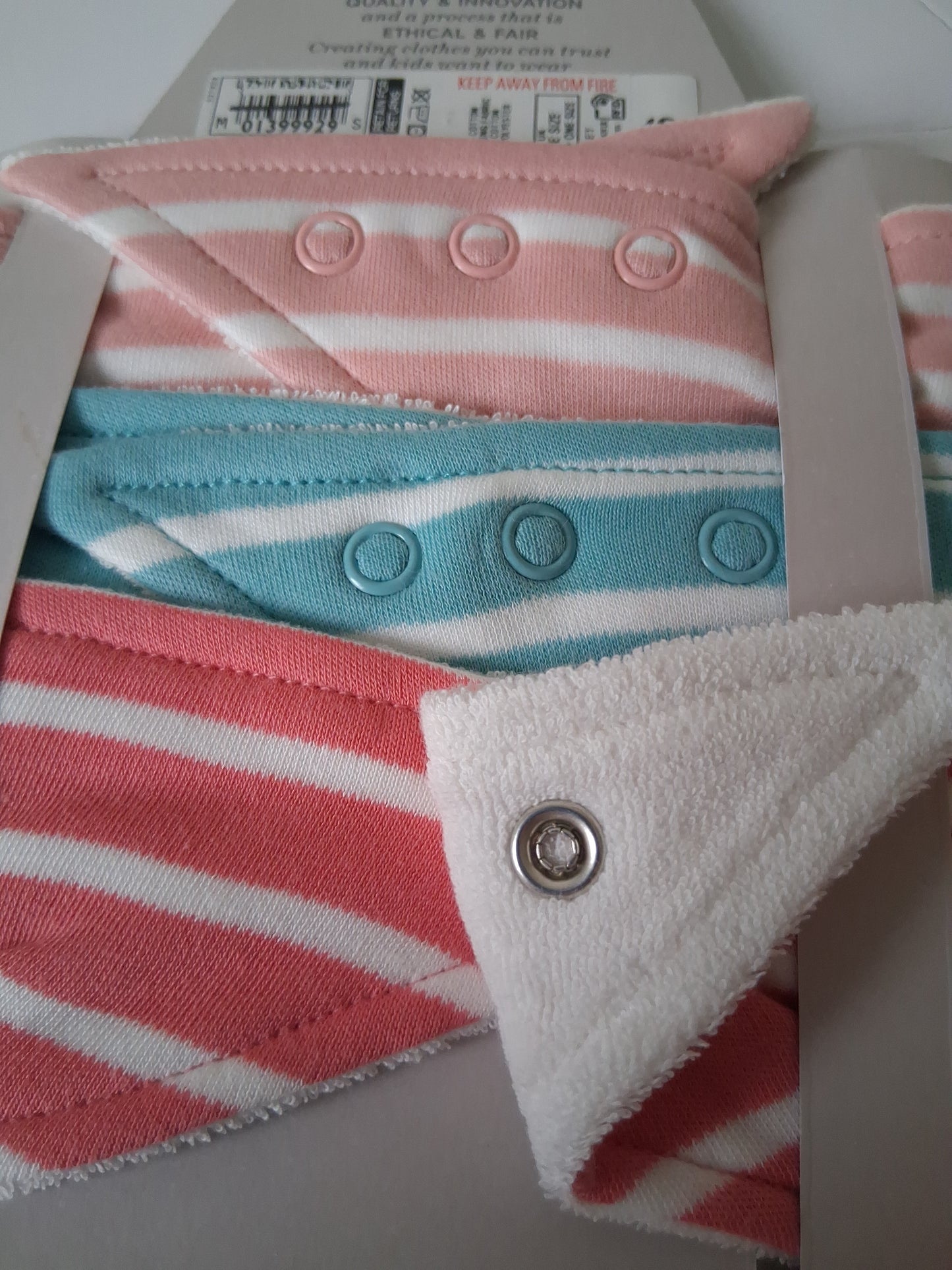 Dribble Bib Set - (Ex-Marks & Spencers)