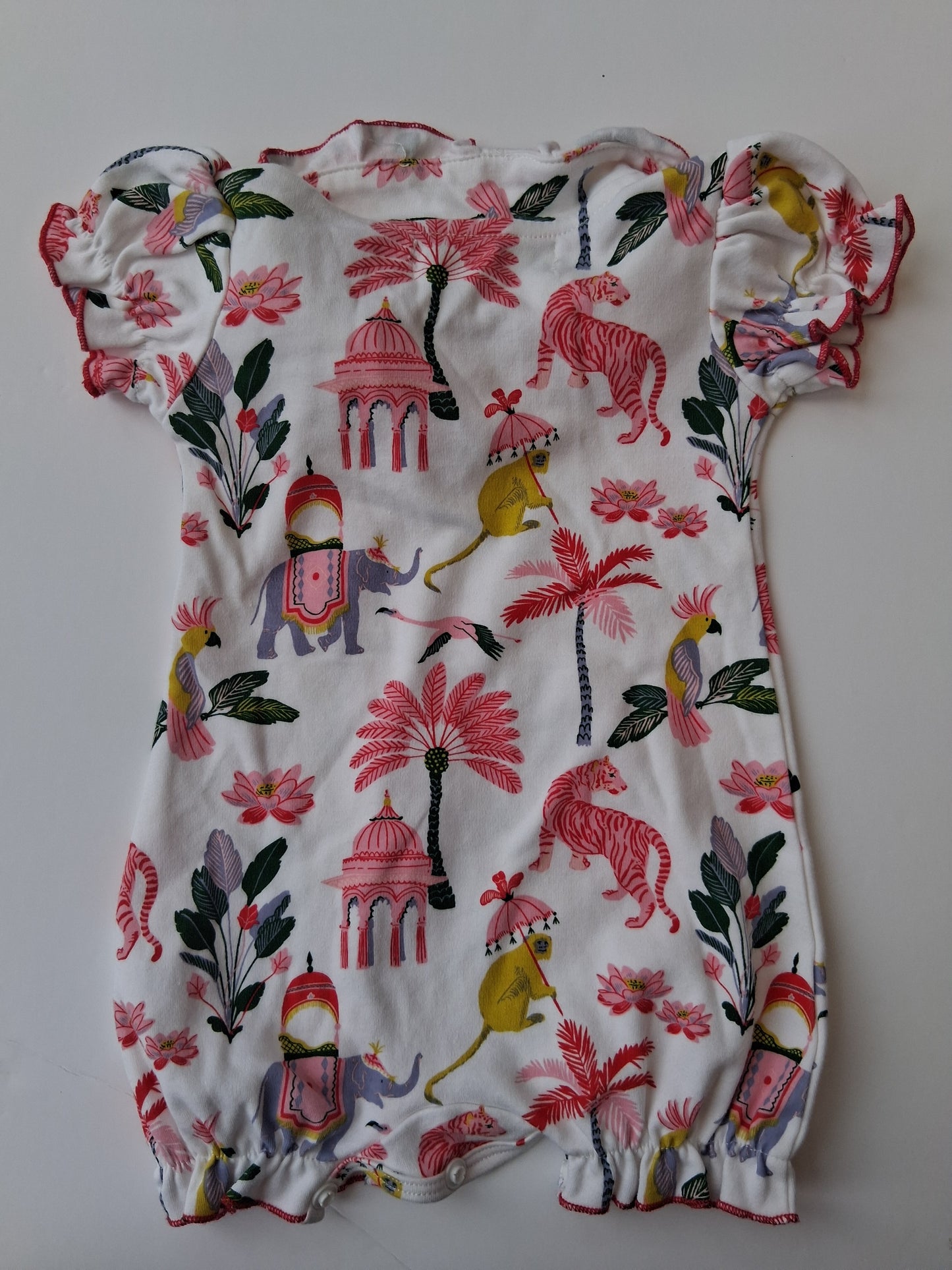Tropical Romper - 0-6 Months - Powell Craft