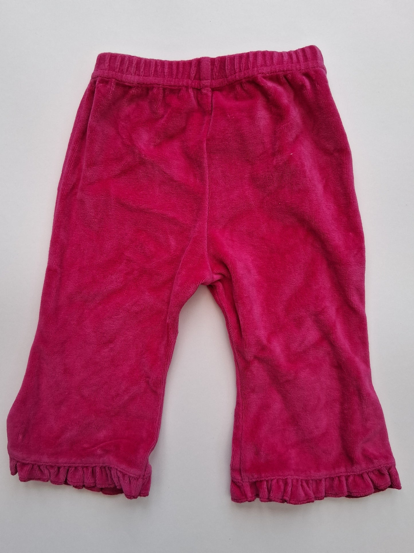 Velour Trousers with floral design - Adams