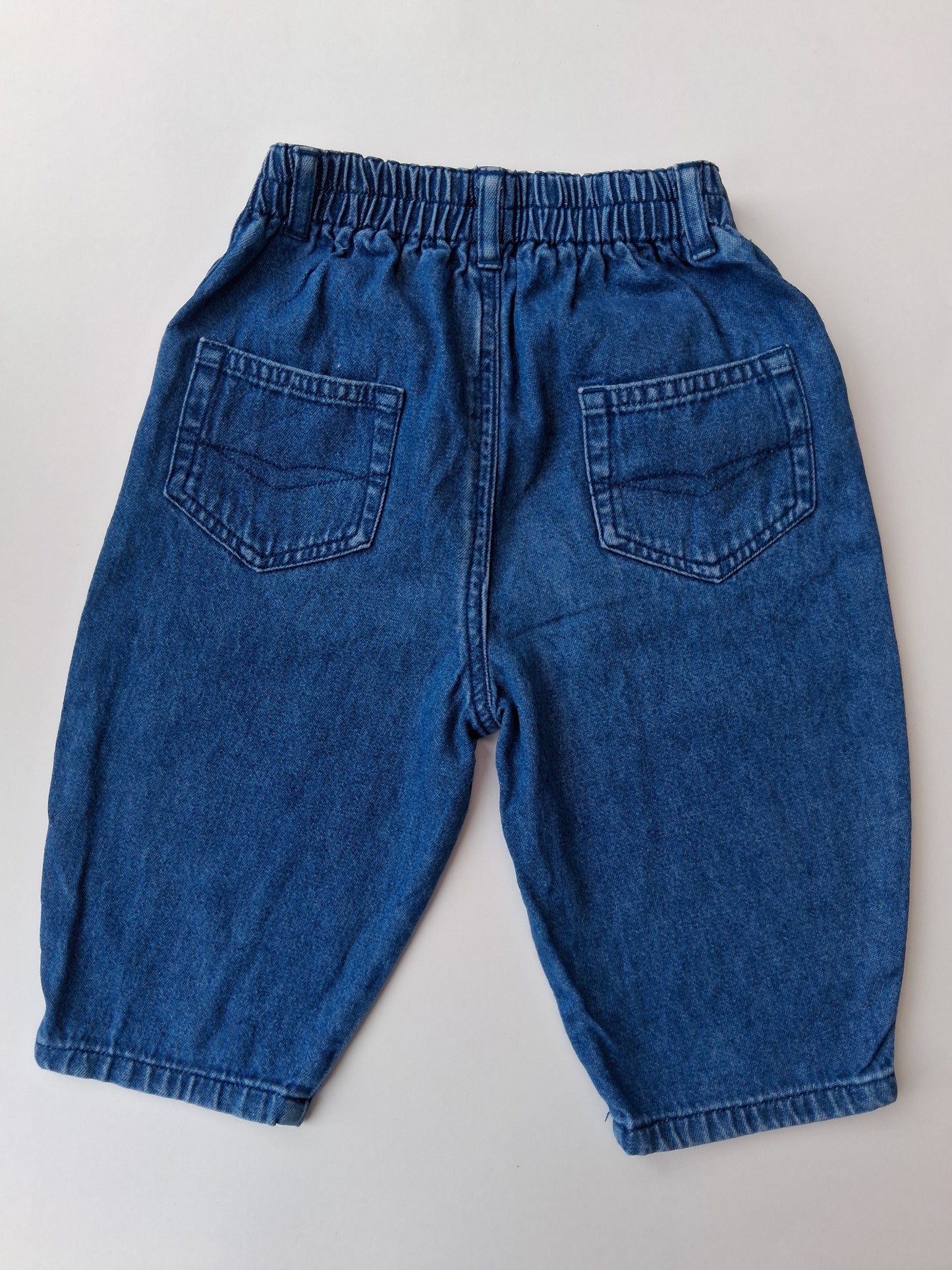 Soft touch Denim jean style trouser - Mothercare