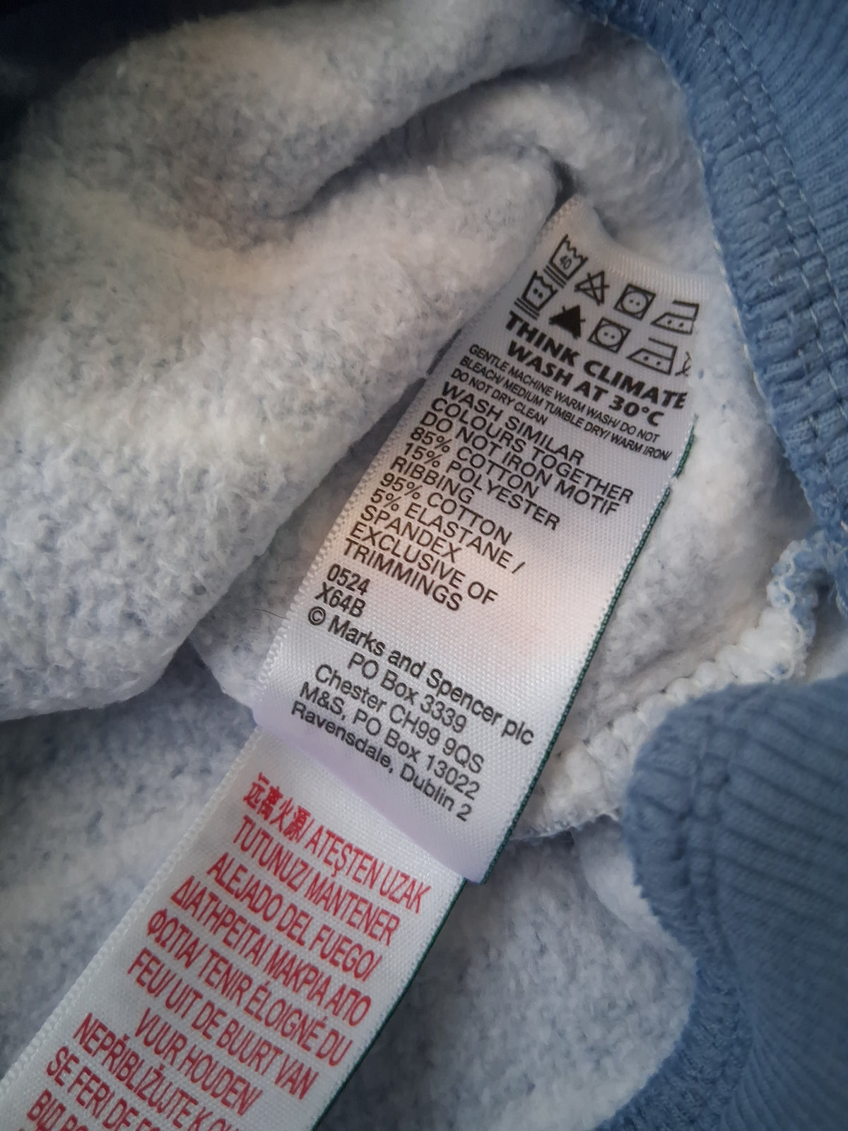 Marks & Spencers - Dinosaur Sweatshirt - 9-12 Months
