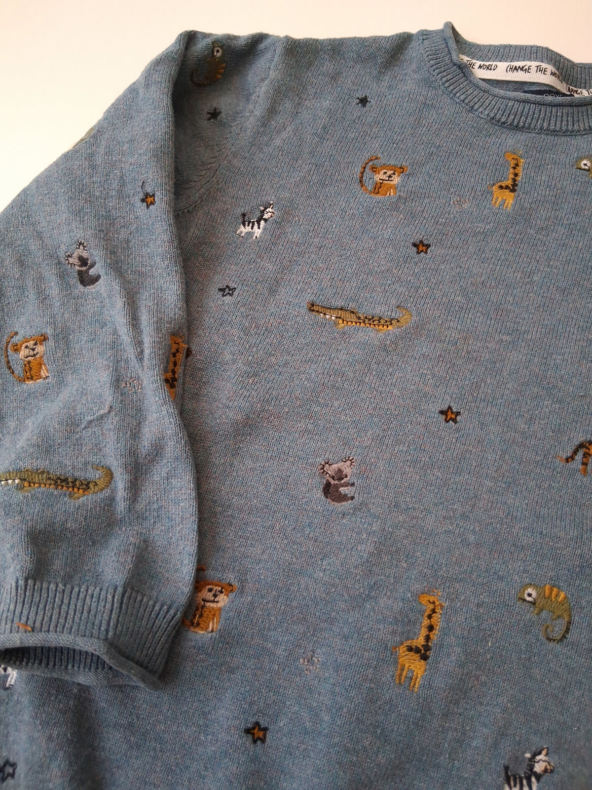 Lightweight Jumper with safari animals - 3-4 years - Next