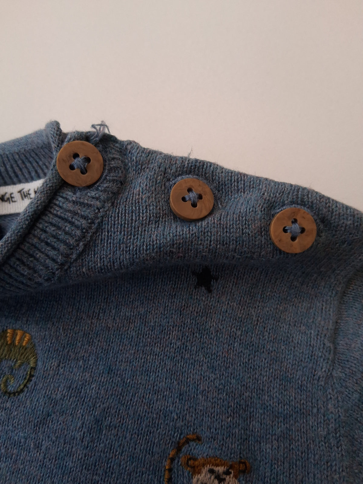 Lightweight Jumper with safari animals - 3-4 years - Next
