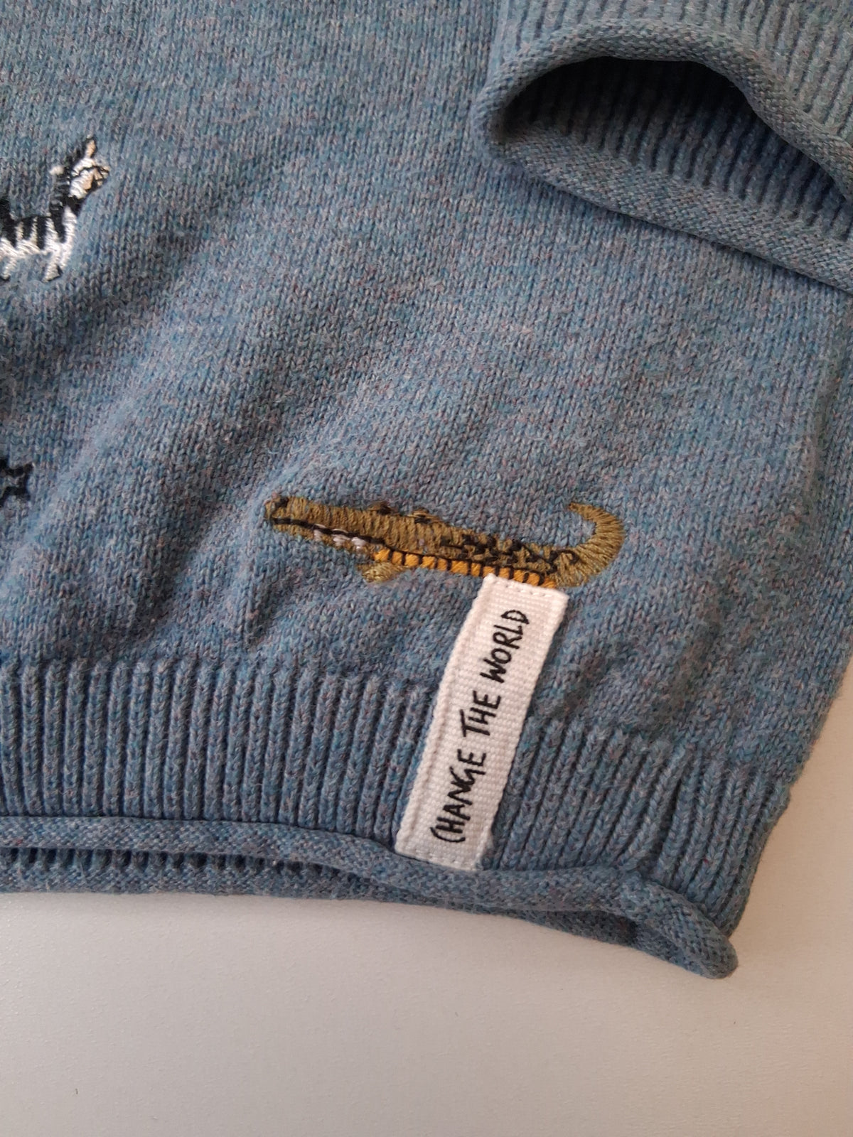 Lightweight Jumper with safari animals - 3-4 years - Next