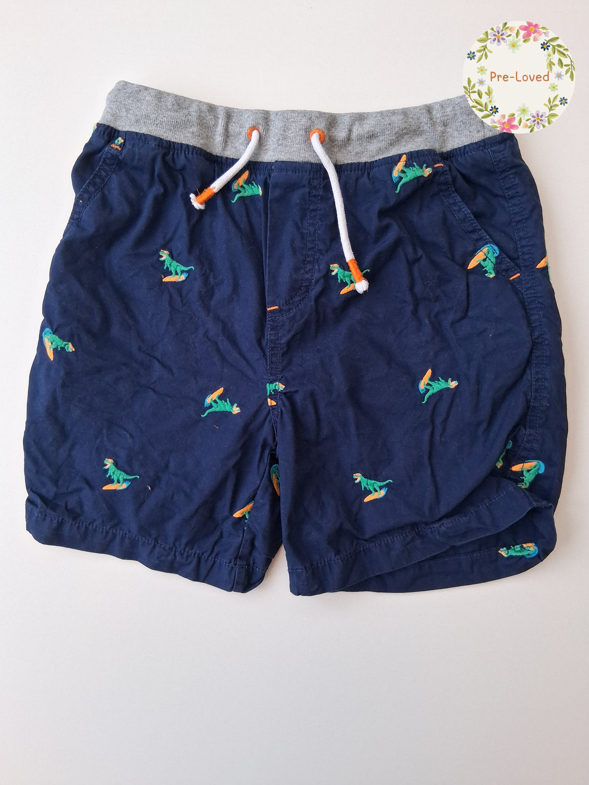 Mini Boden - Dinosaur Shorts - 8-9 years