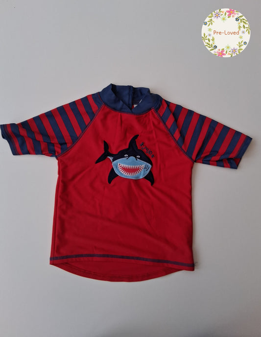 Shark swimming top - Jojo Maman Bebe - 1-2 years
