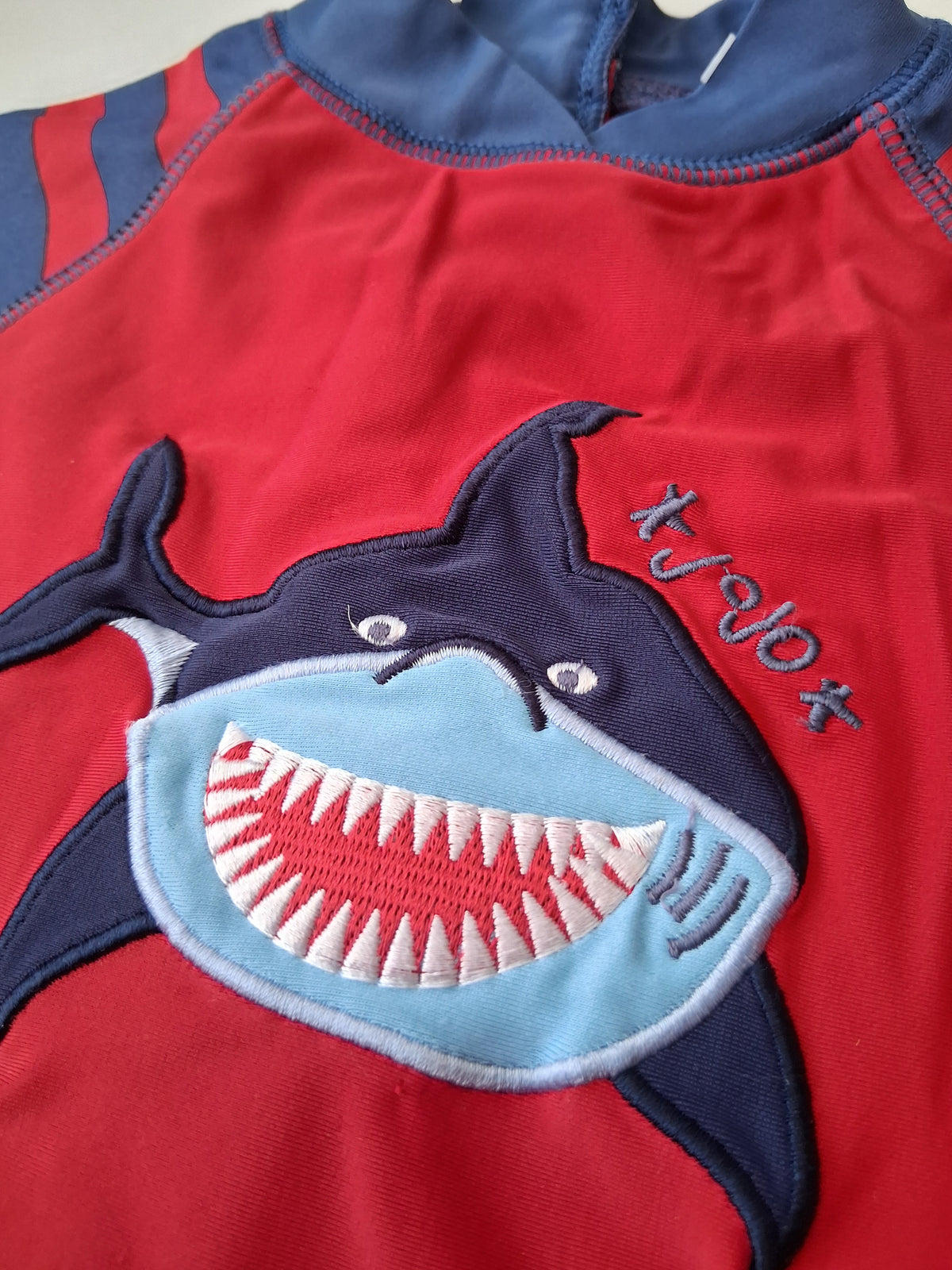 Shark swimming top - Jojo Maman Bebe - 1-2 years