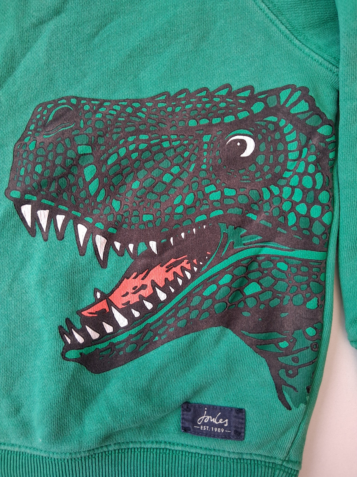 Joules - Dinosaur Sweatshirt - 2-3 years