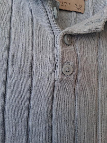John Lewis - Heirloom Short Sleeve Top - 9-12 Months