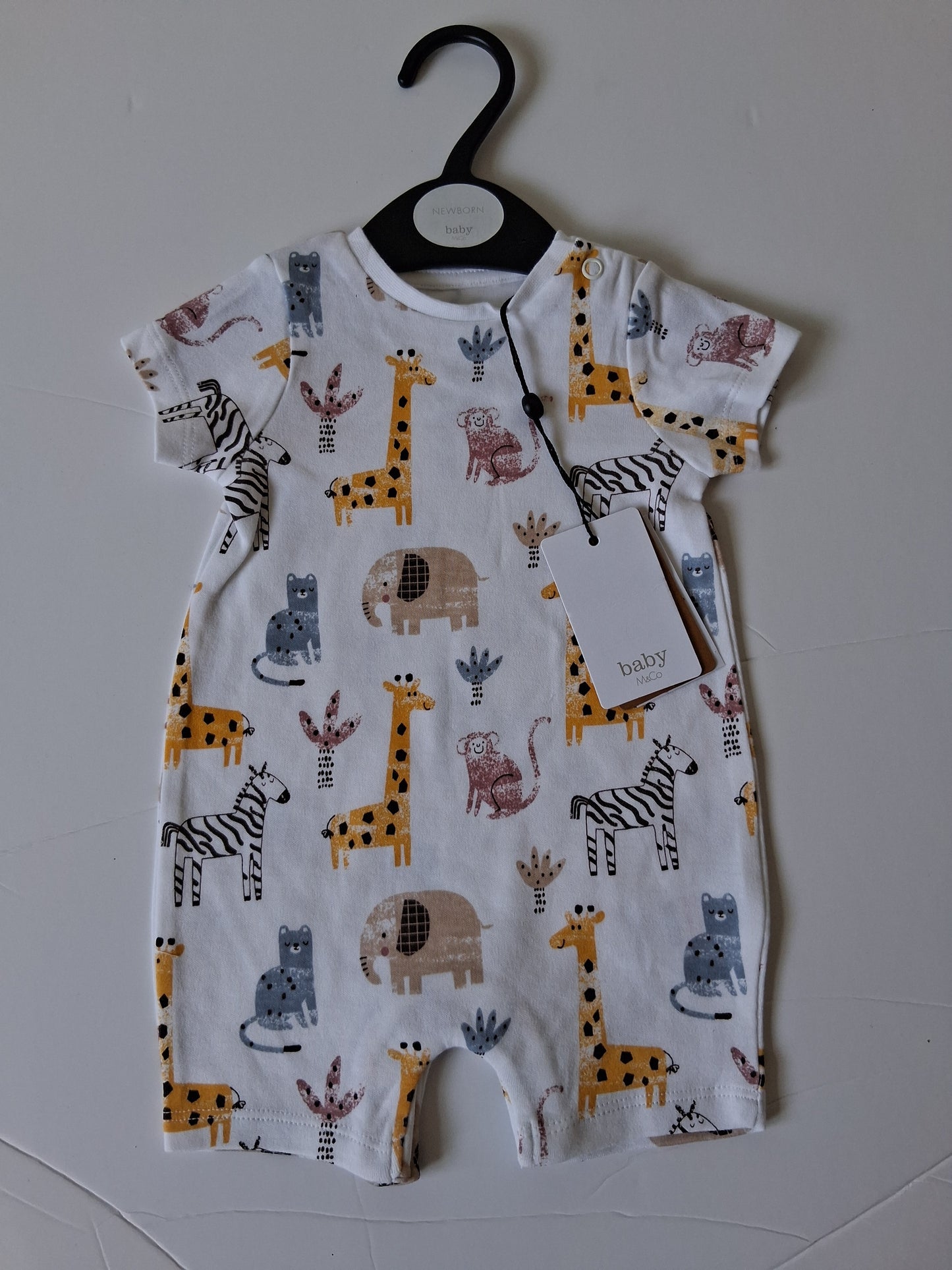 M & Co Safari Design Romper