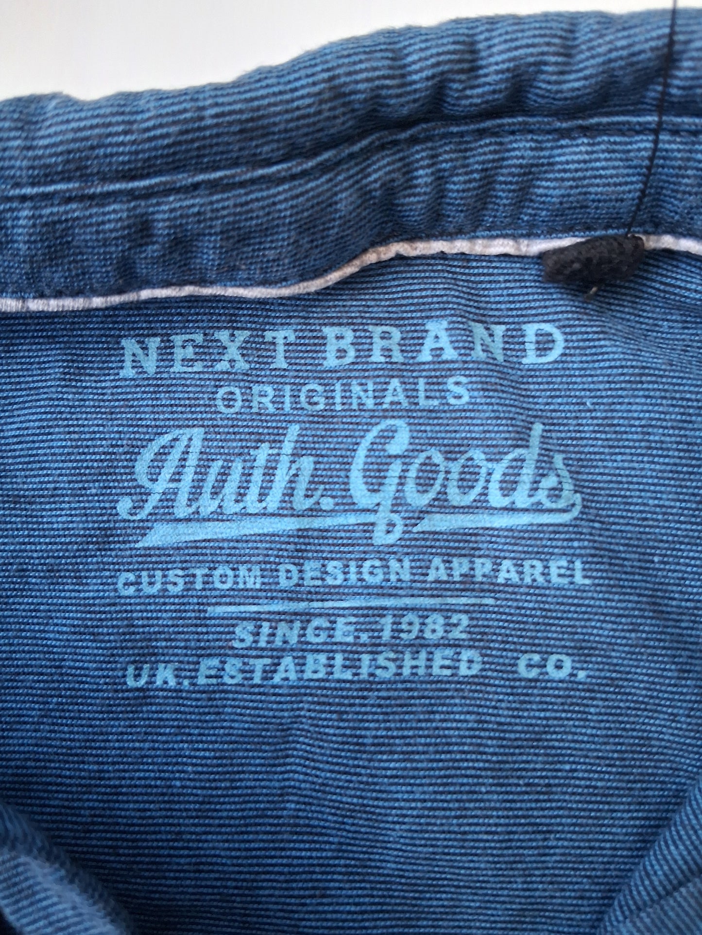 Next Blue Striped Polo Shirt - 10-11 years