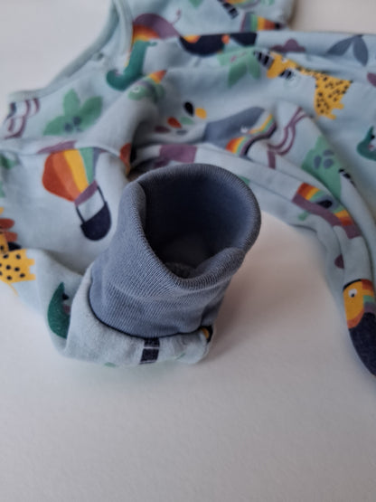 Next Sleepsuit - Jungle animal Design - Up to 3 Months