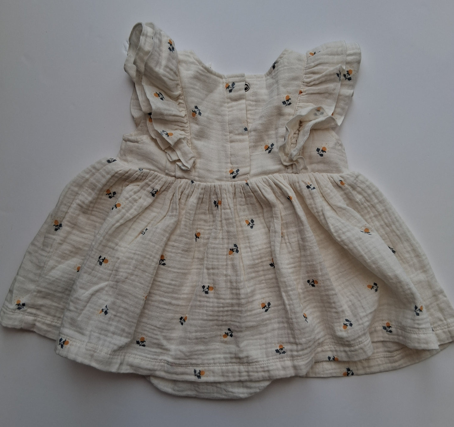 Lightweight Flower Dress - 3-6 Months -  H&M