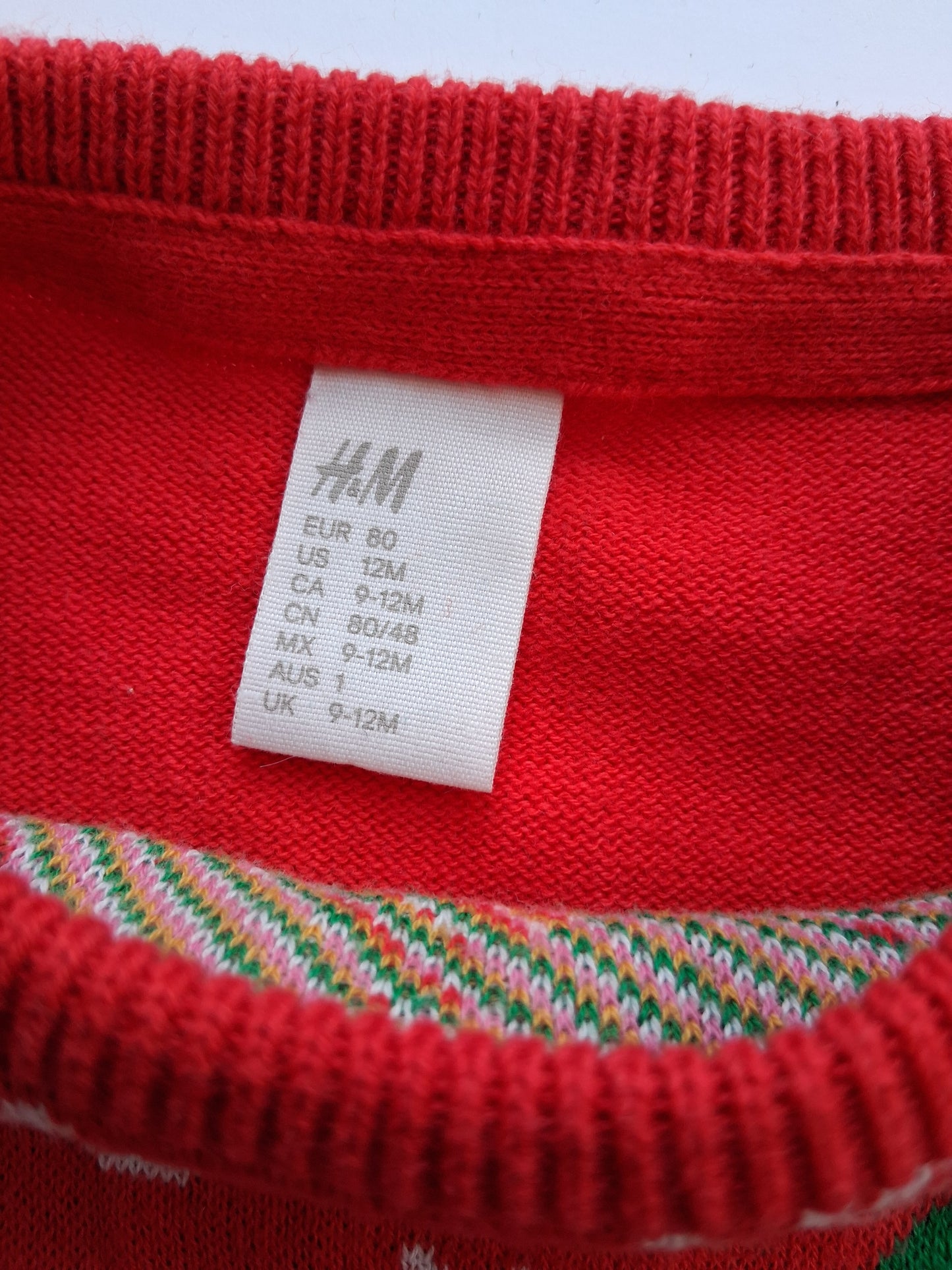 Christmas Jumper - 9-12 Months - H&M