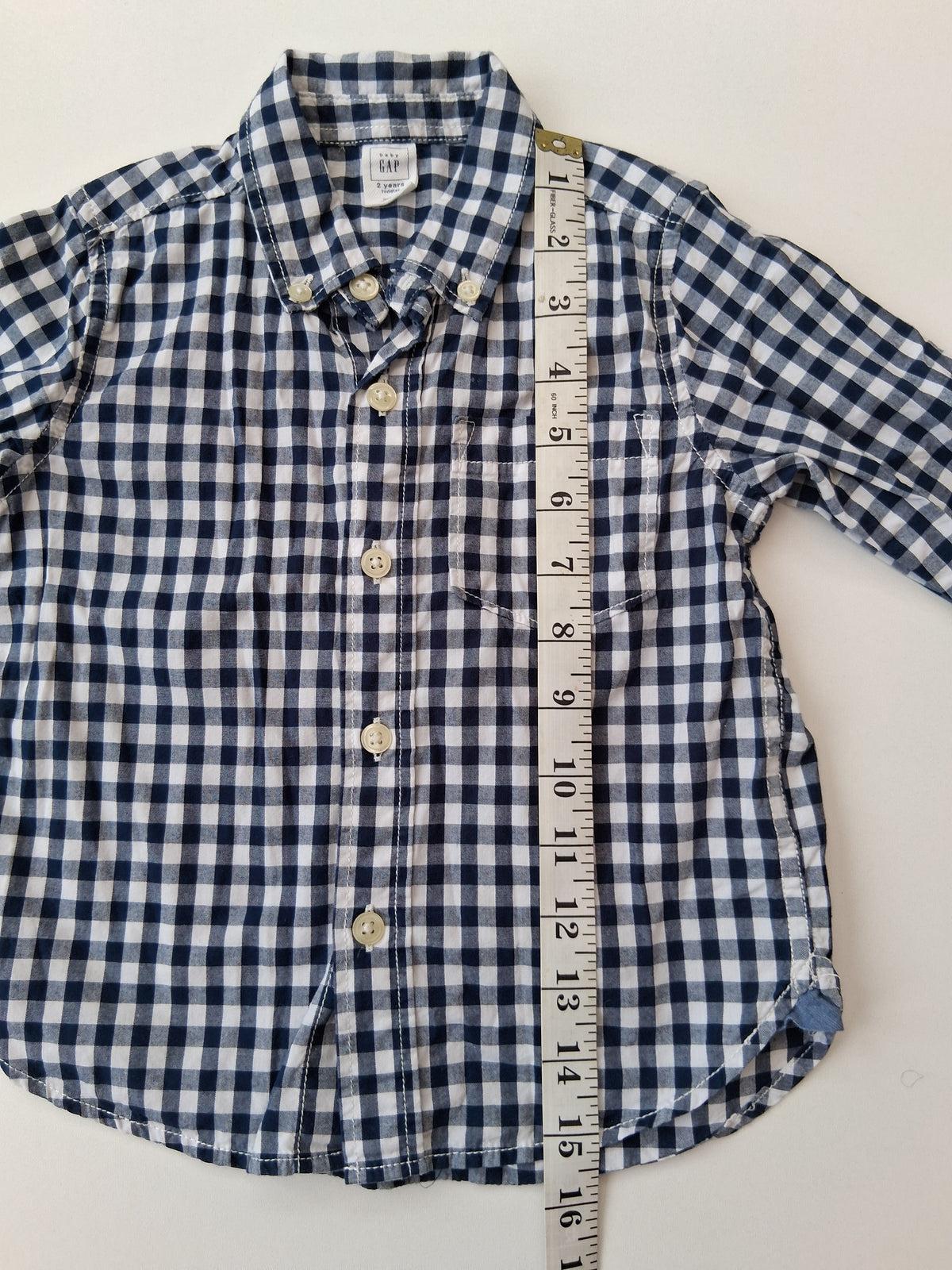 Gap - Boys Long-sleeved Checked shirt - Age 2 (18-24 months)