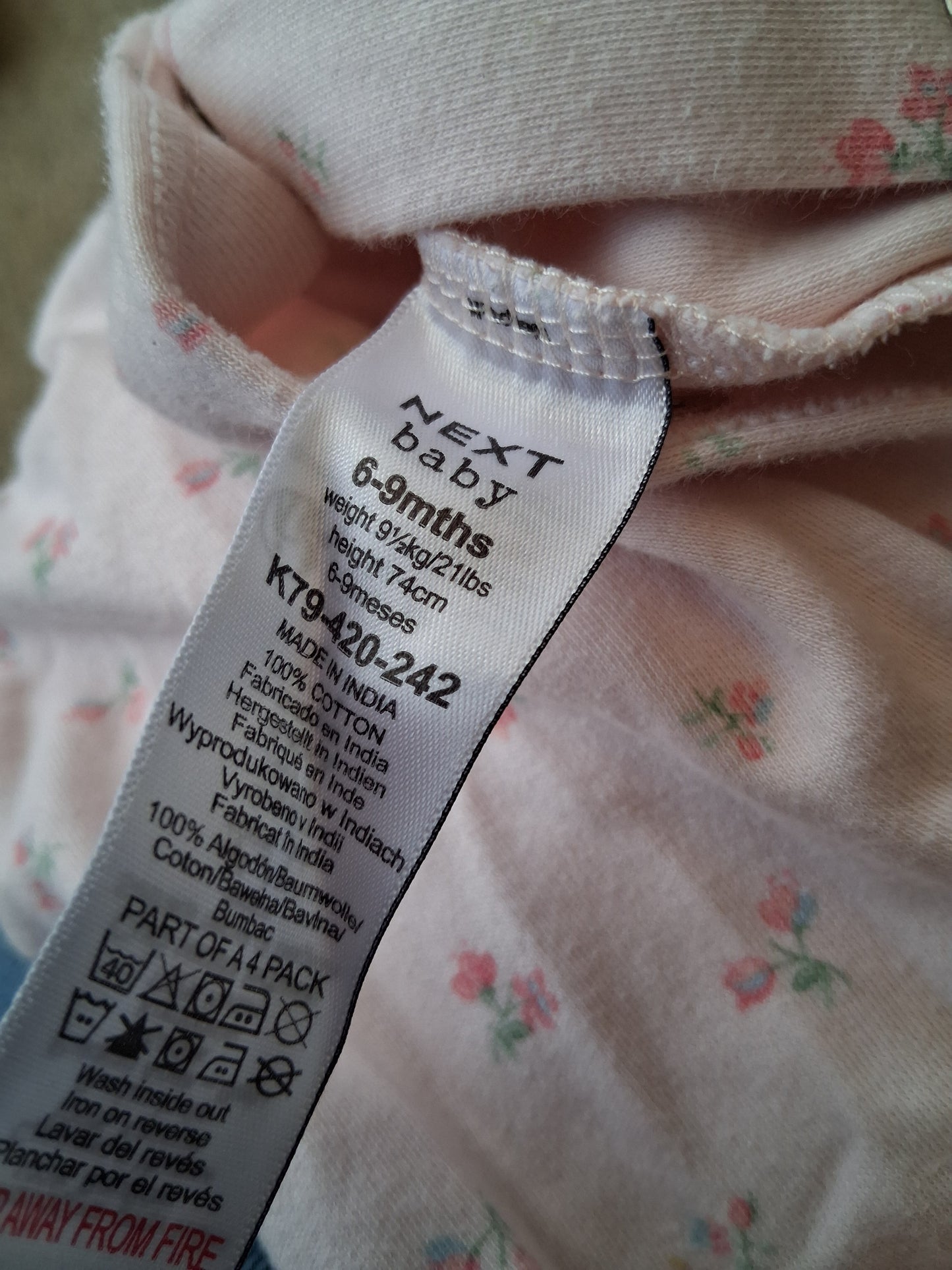 Floral Sleepsuit Set - 6-9 Months - Next