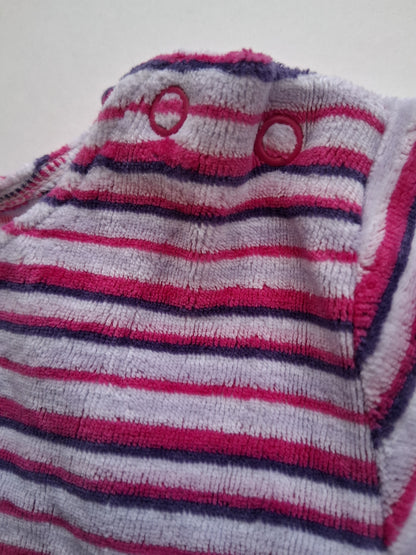 Stripy Velour Top - Adams