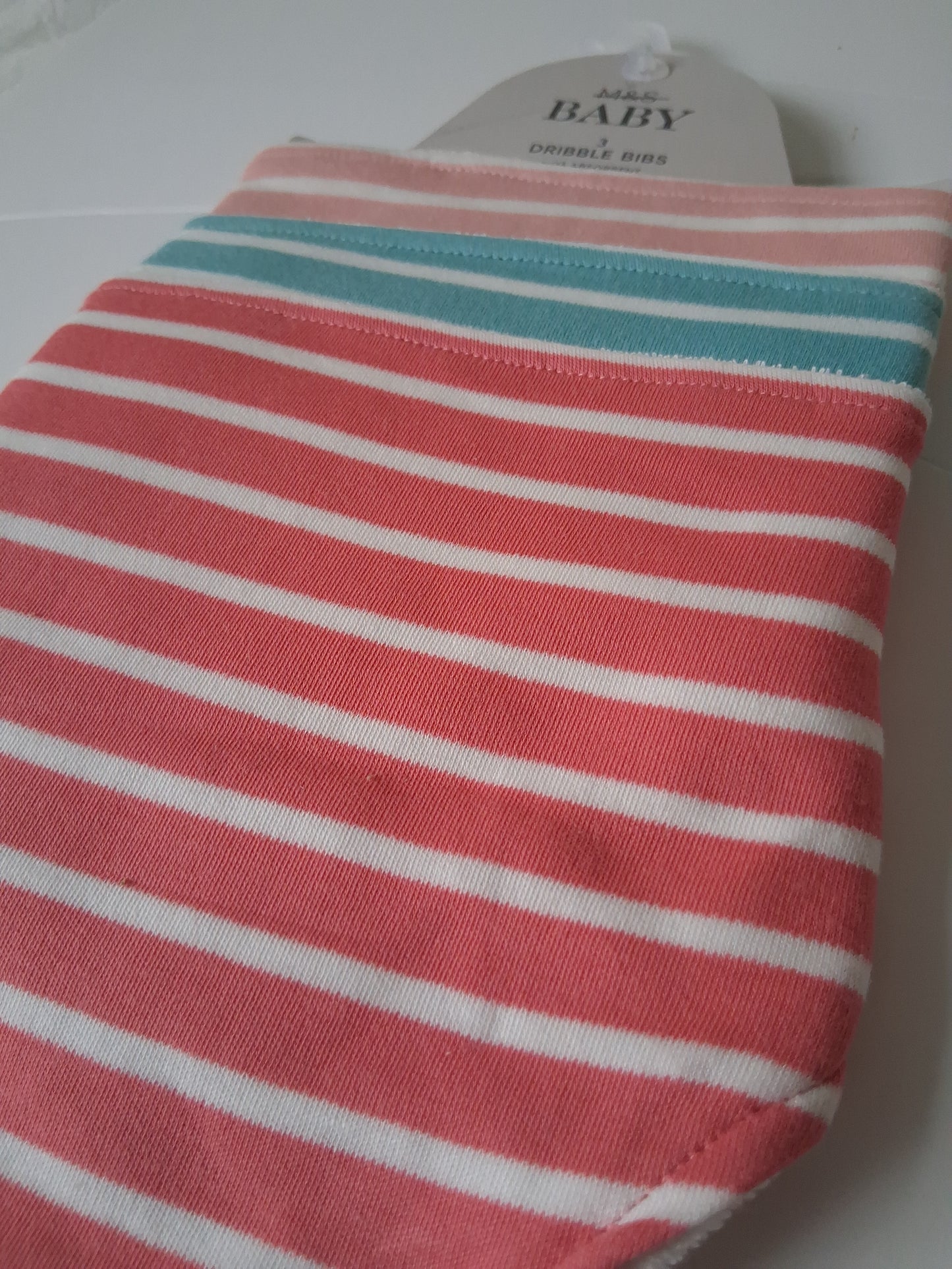 Dribble Bib Set - (Ex-Marks & Spencers)