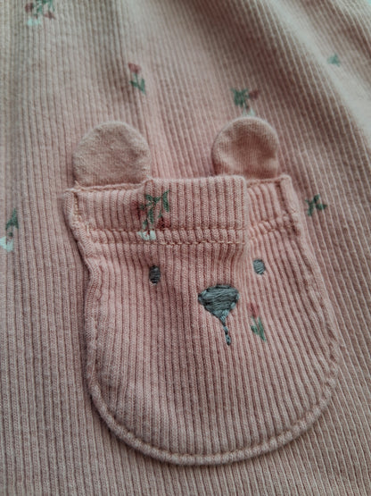 Teddy Pocket Dress - 6-9 Months - F&F