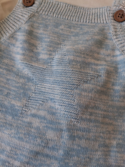 Mothercare Star Dungaree Two-Piece Set