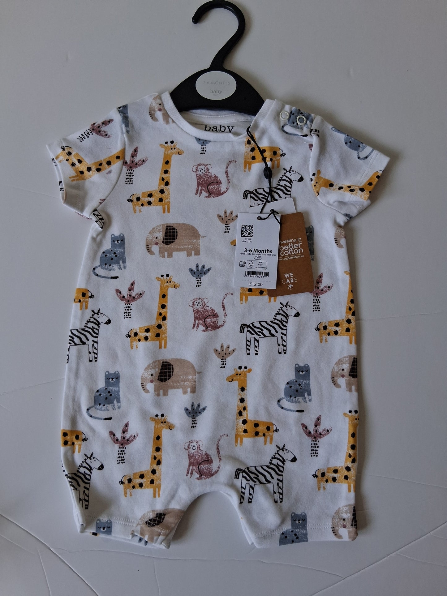 M & Co Safari Design Romper