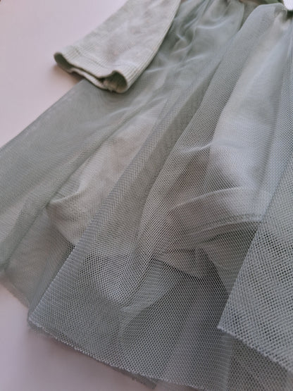 Green Dress - 6-12 Month - Willow & Whistle