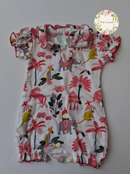 Tropical Romper - 0-6 Months - Powell Craft