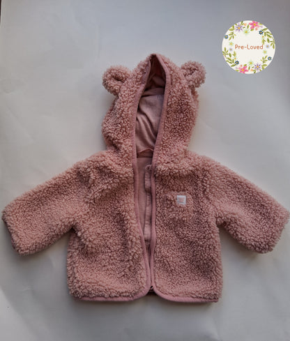 Teddy Jacket - 0-3 Months - Matalan
