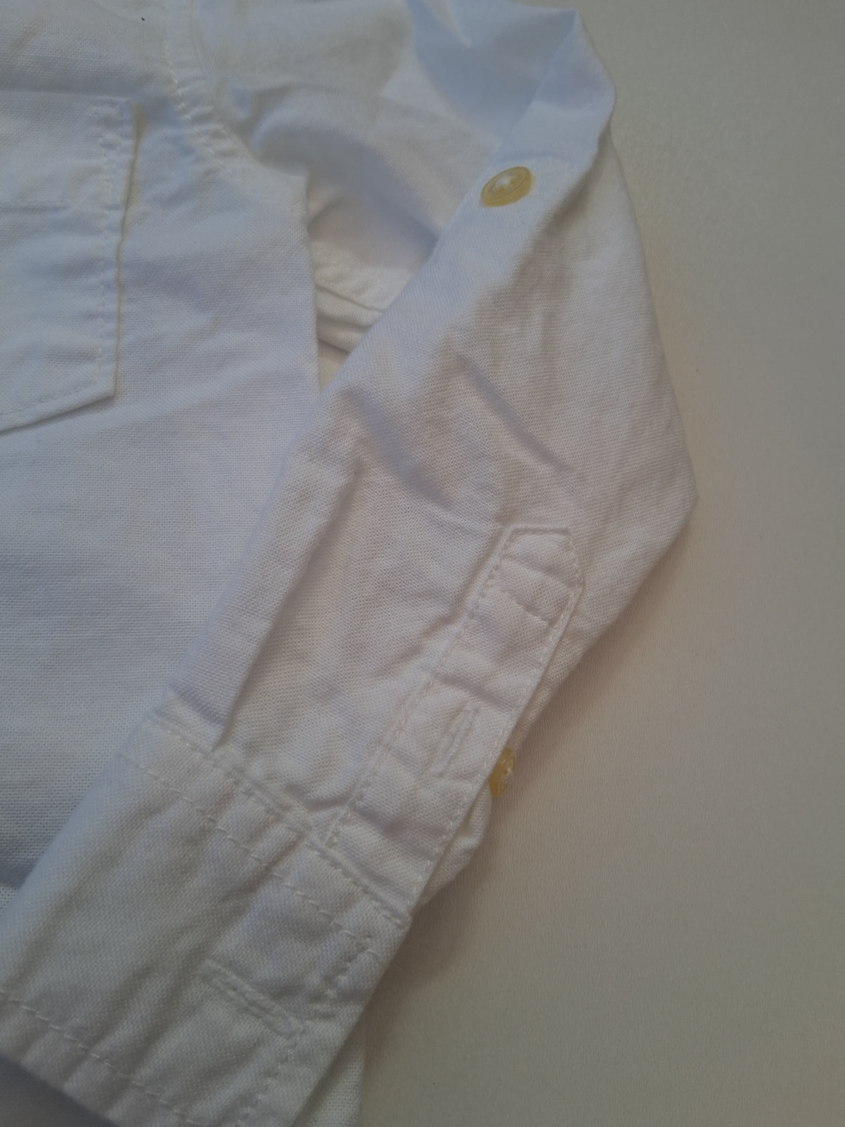 Gap - Boys Longsleeved White Shirt - 3 years (2-3 years)