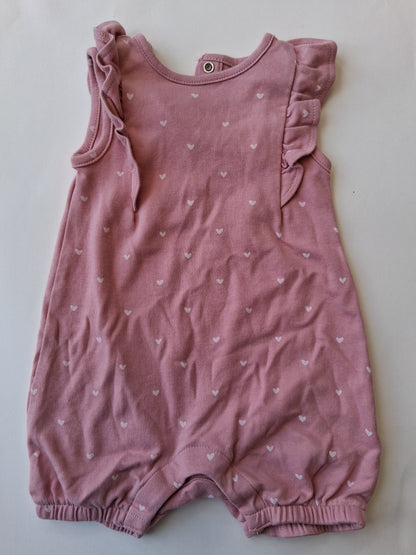 Four Rompers 3-6 Months - Next