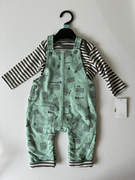 Two piece Dungaree Set - Mothercare