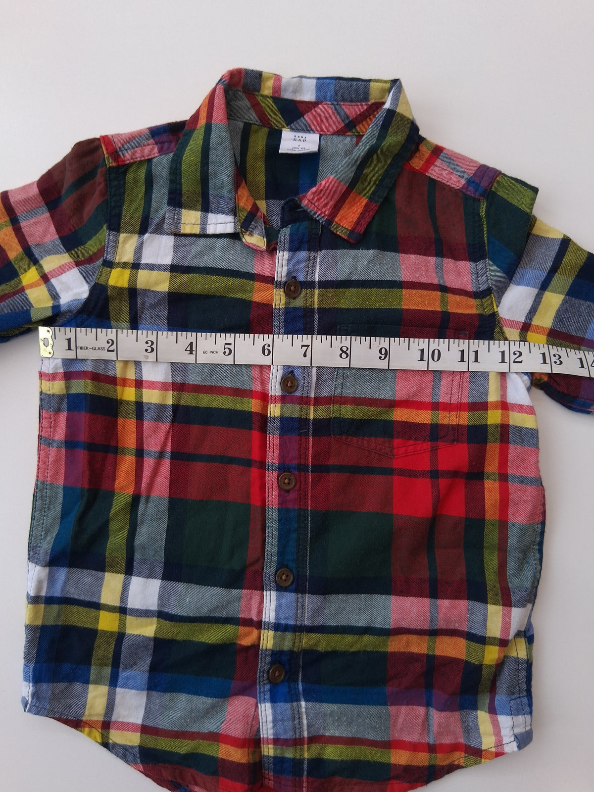 Gap - Checked Long sleeved Shirt - 4 years (3-4 years)