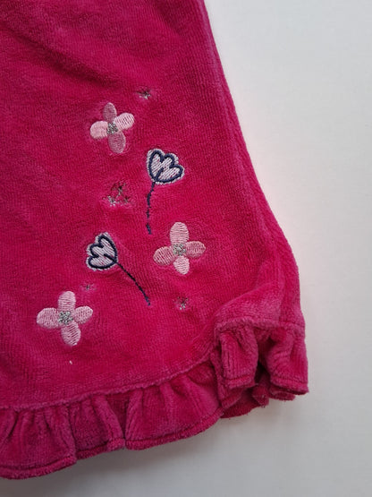 Velour Trousers with floral design - Adams