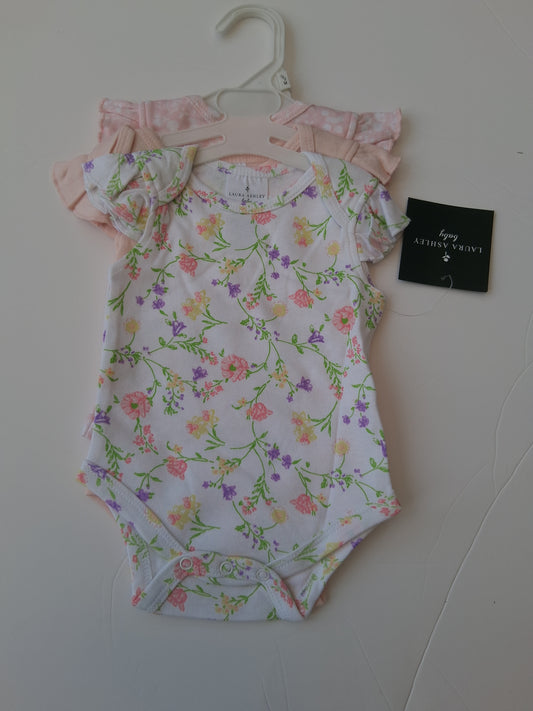Laura Ashley - Short Sleeve Bodysuits