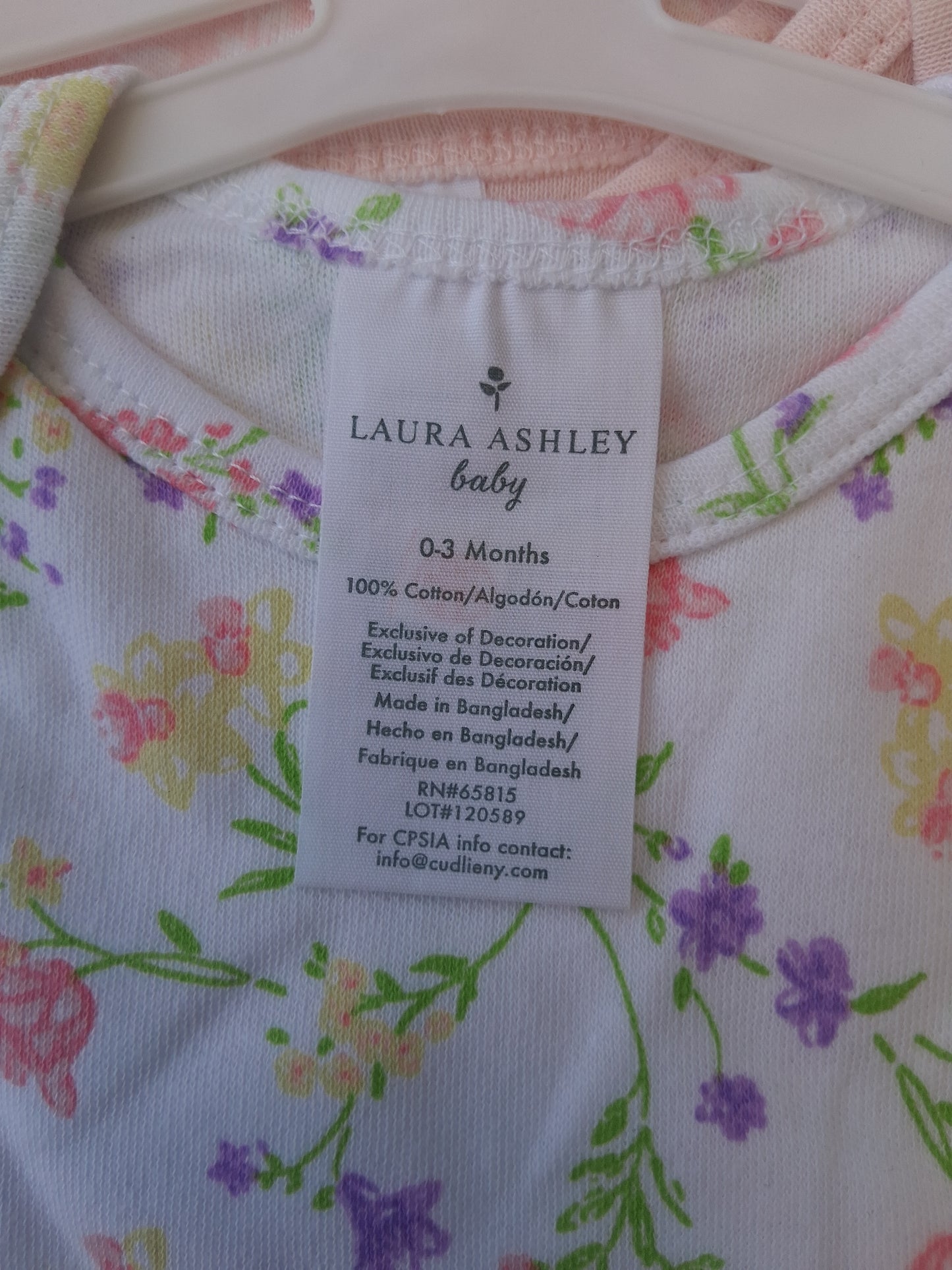 Laura Ashley - Short Sleeve Bodysuits
