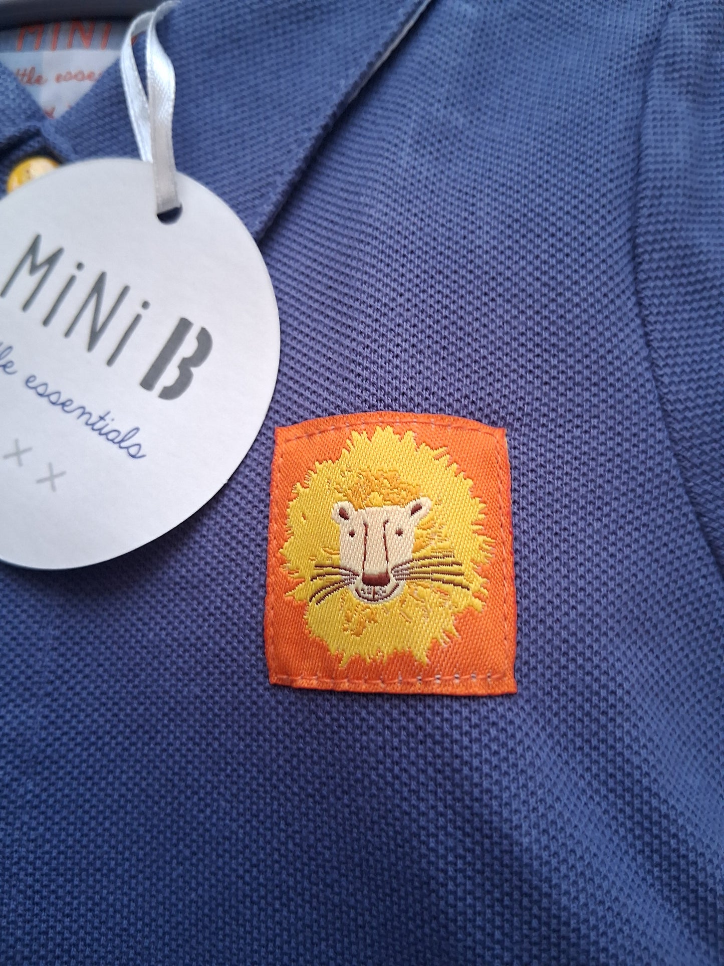Lion Shorts and Polo Shirt Set - Mini B (Ex-BHS)
