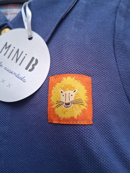 Lion Shorts and Polo Shirt Set - Mini B (Ex-BHS)