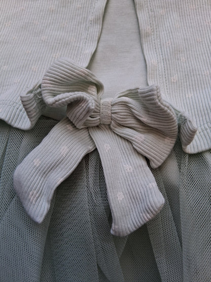 Green Dress - 6-12 Month - Willow & Whistle