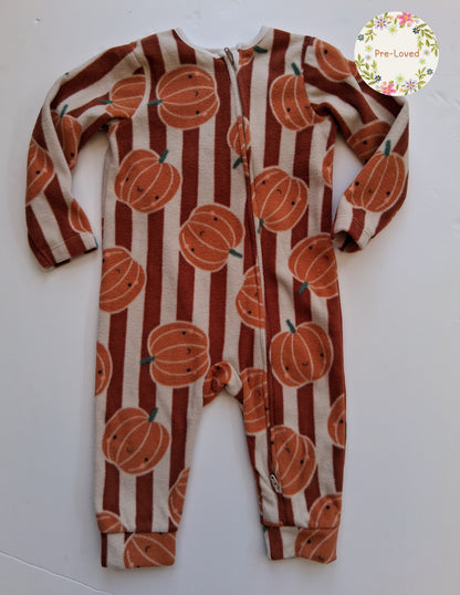 Pumpkin Sleepsuit - 9-12 Months - TU Clothing