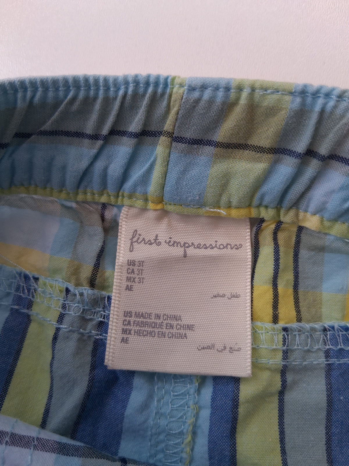 First Impressions Boys Shorts - Size 3T (2-3 years)