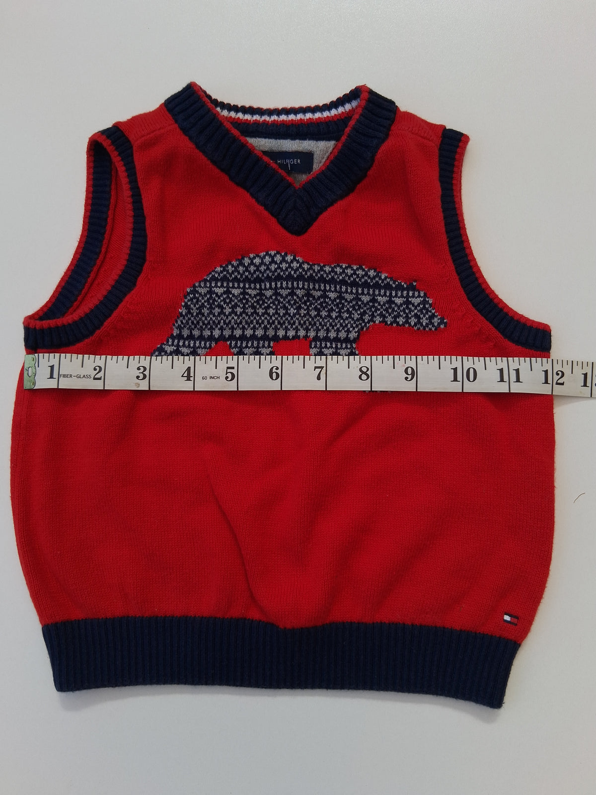 Tommy Hilfiger - Sleeveless Jumper Vest - 24 Months (1-2years)