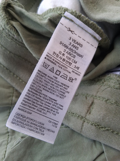 Gap - Khaki Combat style Shorts - 3 years (2-3 Years)