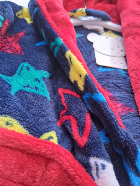 Baby Star Dressing Gown - Babytown