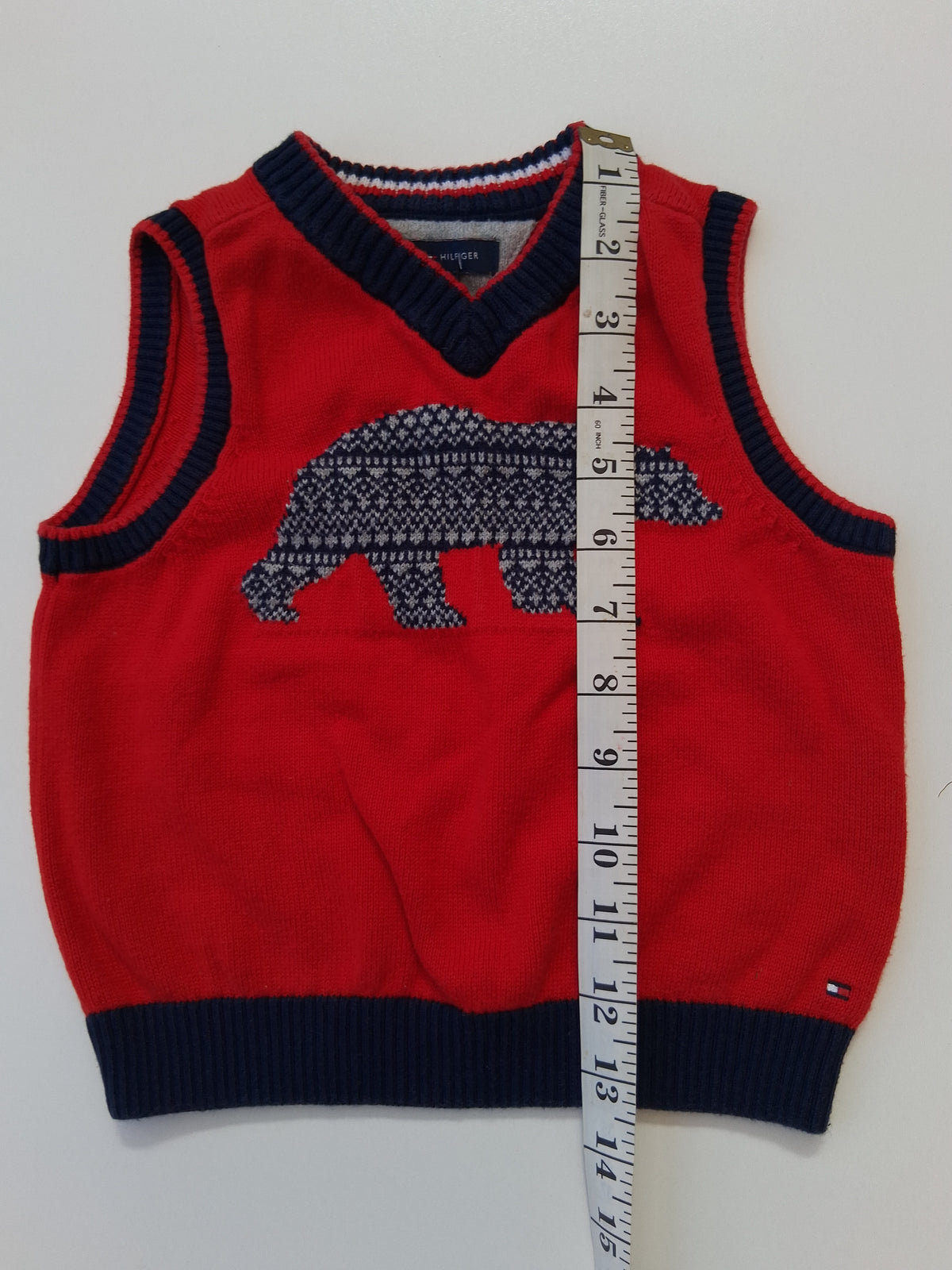Tommy Hilfiger - Sleeveless Jumper Vest - 24 Months (1-2years)