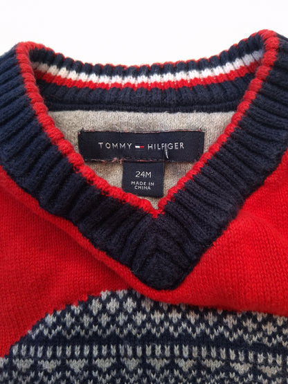 Tommy Hilfiger - Sleeveless Jumper Vest - 24 Months (1-2years)
