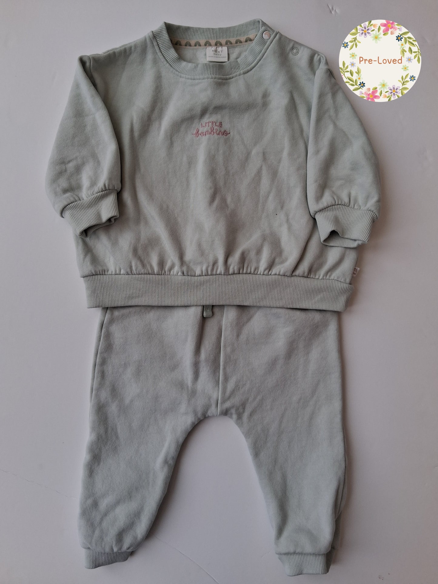 Little Bambino Sweatshirt & Jogger Set - 9-12 Months - Next