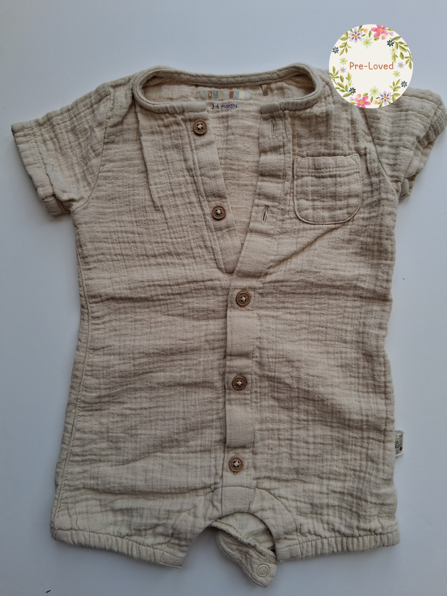 Romper - 3-6 Months - Maybe Baby