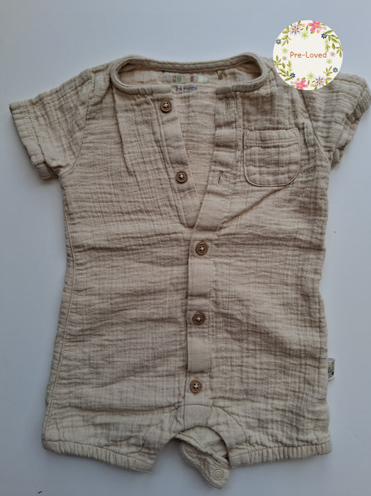 Romper - 3-6 Months - Maybe Baby