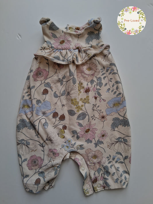 Floral Romper - 0-3 Months - Next
